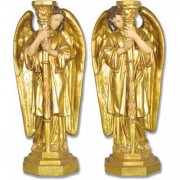 Guardian Angel-St - Fiberglass Resin Indoor/Outdoor Garden Statue