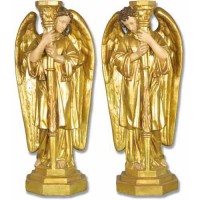 Guardian Angel-St - Fiberglass Resin Indoor/Outdoor Garden Statue