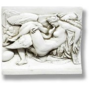 Leda & Swan - Fiberglass Resin Indoor/Outdoor Garden Statue