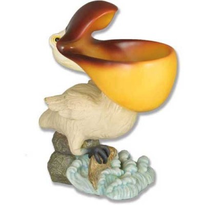 Arthur Pelican Birdfeeder Fiberglass Indoor/Outdoor Garden -  - FD11038