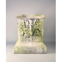 Decorative Pedestal Fiberglass Resin Indoor/Outdoor Garden