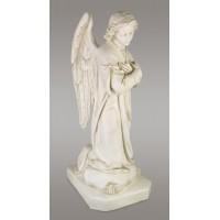 Shrine Meditation Angel 39" - Fiberglass Resin Indoor/Outdoor Garden Statue