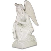 Adoration Angel Praying-New - Fiberglass Resin Indoor/Outdoor Garden Statue