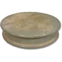 Round Base Standing Caesar Fiberglass Resin Indoor/Outdoor Garden Statue