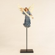 Gloria In Excelsis Deo (Wall) Fiberglass Resin Indoor/Outdoor Garden Statue