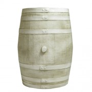 Whiskey Barrel Fiberglass Resin Indoor/Outdoor Statuary