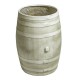 Whiskey Barrel Fiber Stone Resin Indoor/Outdoor Statuary -  - FS60294