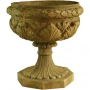 Regency Urn 26.5in. - Fiberglass Resin - Indoor/Outdoor Garden / Patio Statue