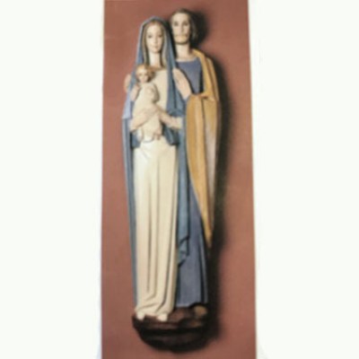 Holy Family (Wall Unit) 5  Fiberglass Indoor/Outdoor Garden -  - F24290