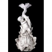 Young Poseidon Wall Spitter - Fiberglass Resin - Indoor/Outdoor Statue