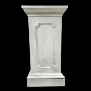 Ben Hur Square Pedestal 59in. Fiber Stone Indoor/Outdoor Statuary