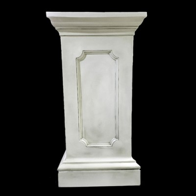 Ben Hur Square Pedestal 59in. Fiber Stone Indoor/Outdoor Statuary -  - FSDS161