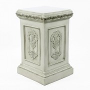 Grif Stand Pedestal Statue Display Base/Riser 26 In. Lightweight Fiberglass Resin