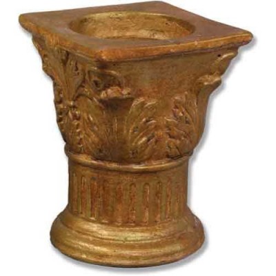 Wedding Capital Candleholder - Fiberglass - Outdoor Statue -  - HF6851