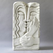 Good Morning Good Night 18" - Fiberglass Resin Indoor/Outdoor Garden Statue