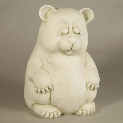 Bugsey Bear 16in. - Fiberglass - Indoor/Outdoor Garden Statue -  - F8179
