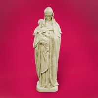 BERNESE MARY & CHILD 5' Lightweight Fiberglass Resin Indoor/Outdoor Garden BERNESE MARY & CHILD 5' Lightweight Fiberglass Resin Indoor/Outdoor Garden