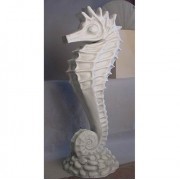 Seahorse - 58in. - Fiberglass Resin - Indoor/Outdoor Statue/Sculpture
