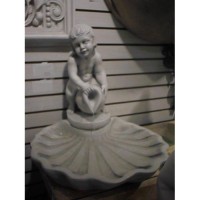 Boy With Jug Fountain-Small Fiberglass Resin Indoor/Outdoor Garden