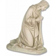 Mother Mary Lightweight Fiberglass Resin Indoor/Outdoor Church Statuary/Sculpture