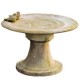 Giannola Birdbath Fiber Stone Resin Indoor/Outdoor Garden Statue -  - FS8048B