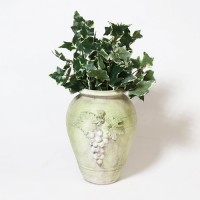 Grapevine Planter Fiber Stone Indoor/Outdoor Garden / Patio Statue