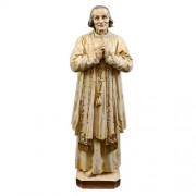St. John Vianney 25 Lightweight Fiberglass Resin Indoor/Outdoor Church Statuary