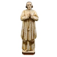 St. John Vianney 25 Lightweight Fiberglass Resin Indoor/Outdoor Church Statuary