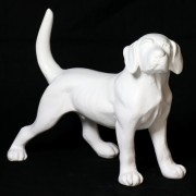Hound Dog for Frontdoor / Porch Steps - Fiberglass Resin Indoor/Outdoor Garden Statue Hound Dog for Frontdoor / Porch Steps - Fiberglass Resin Indoor/Outdoor Garden Statue