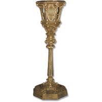 Castelli Lantern (Top Included) - Lightweight Fiberglass Resin - Outdoor Statue