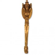 Longfooted Candleholder - Lightweight Fiberglass Resin - Indoor/Outdoor Statue