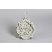 Wall Plaque Station #11 - Lightweight Fiberglass Resin Indoor/Outdoor Garden