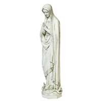 Immaculate Conception 36"H Lightweight Fiberglass Resin Indoor/Outdoor Church Statuary