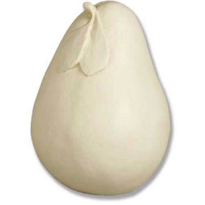 Pear - Large 10in. - Fiberglass - Indoor/Outdoor Garden Statue -  - F00592