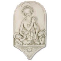 Madonna & Child - Giovanni - Lightweight Fiberglass Resin - Outdoor Statue