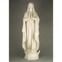 Immaculate Conception / Mary 50in. High - Lightweight Fiberglass Resin - Outdoor Church Statue Immaculate Conception / Mary 50in. High - Lightweight Fiberglass Resin - Outdoor Church Statue