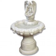 Fegana Angel Fountain Style B Fiberglass Resin Indoor/Outdoor Garden