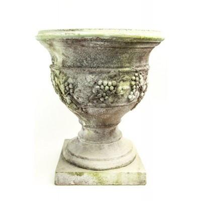 Grapevine Urn - Fiber Stone Resin - Indoor/Outdoor Statue/Sculpture -  - FS60302