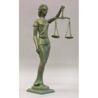 Blind Justice - Fiberglass Resin - Indoor/Outdoor Statue/Sculpture