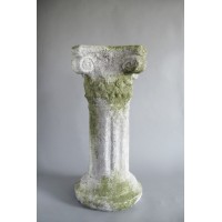 Pompeii Riser Stand Pedestal Statue Base Fiberglass Resin Statue
