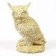 Hoot Owl Fiber Stone Resin Indoor/Outdoor Garden Statue/Sculpture -  - FS9131