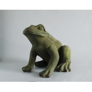 Large Fuogo Garden Frog Fiberglass Resin Indoor/Outdoor Garden Statue/Sculpture