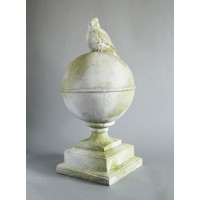 Cardinal Finial Fiberglass Resin Indoor/Outdoor Statue/Sculpture