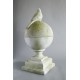 Cardinal Finial Fiber Stone Resin Indoor/Outdoor Statue/Sculpture -  - FS9139