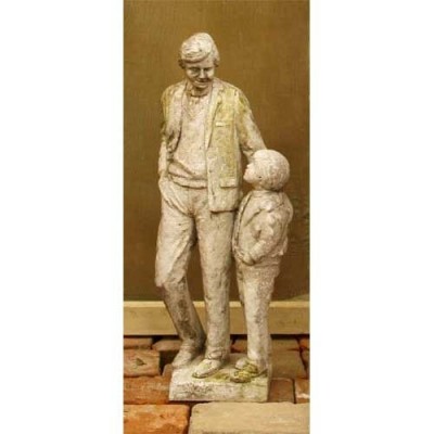 Man To Man 19.5in. Fiberglass Indoor/Outdoor Garden -  - F8081