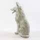 German Shepherd Sitting 30in. High - Fiberglass - Statue -  - FDS471