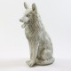 German Shepherd Sitting 30in. High - Fiberglass - Statue -  - FDS471