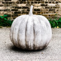 Pumpkin 21 Inch Fiberglass Resin Indoor/Outdoor Statue/Sculpture Pumpkin 21 Inch Fiberglass Resin Indoor/Outdoor Statue/Sculpture