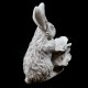 Cabbage Patch Rabbit Fiber Stone Resin Outdoor Garden Statue/Sculpture - - FS10175 Cabbage Patch Rabbit Fiber Stone Resin Outdoor Garden Statue/Sculpture - - FS10175