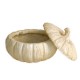 Wide Pumpkin Planter - Fiber Stone Resin - Indoor/Outdoor Statue -  - FS8662